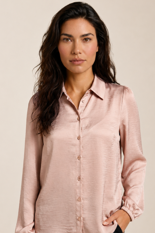 Blouse Fara (Pink Frost 7678)