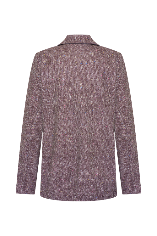 Blazer Nick Lano Lurex (7839 - Donegal Tweed Burgundy)