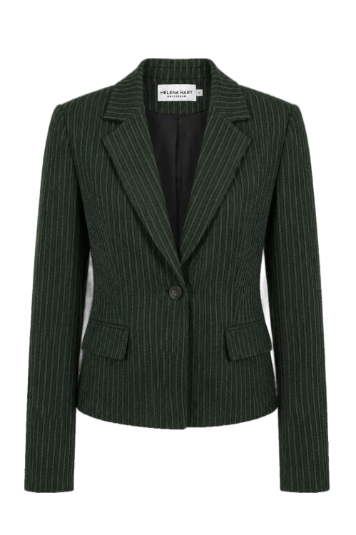 7963 - Blazer Cropped Lano G. dandy green