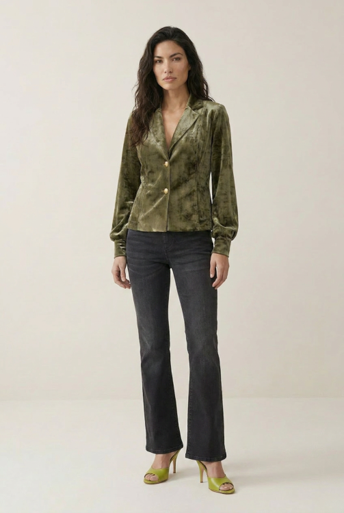 7870 - Blazer Lora Velour green