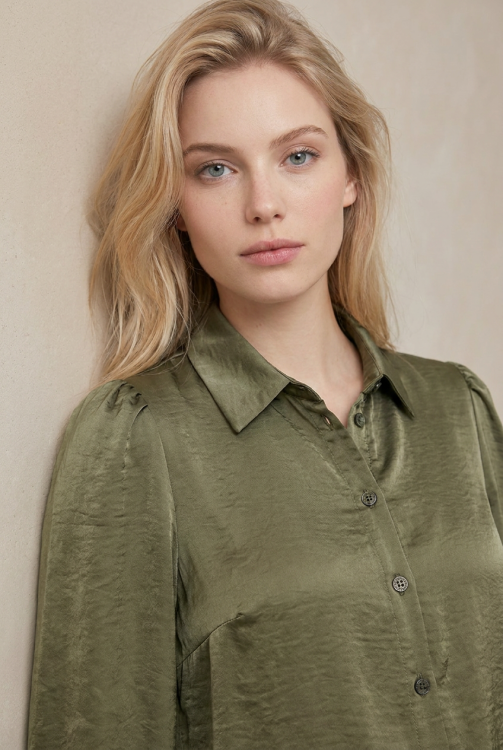 7678 - Blouse Fara green