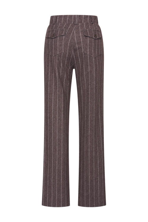 7900 - Broek Soul Lano Pique streep clyde choco