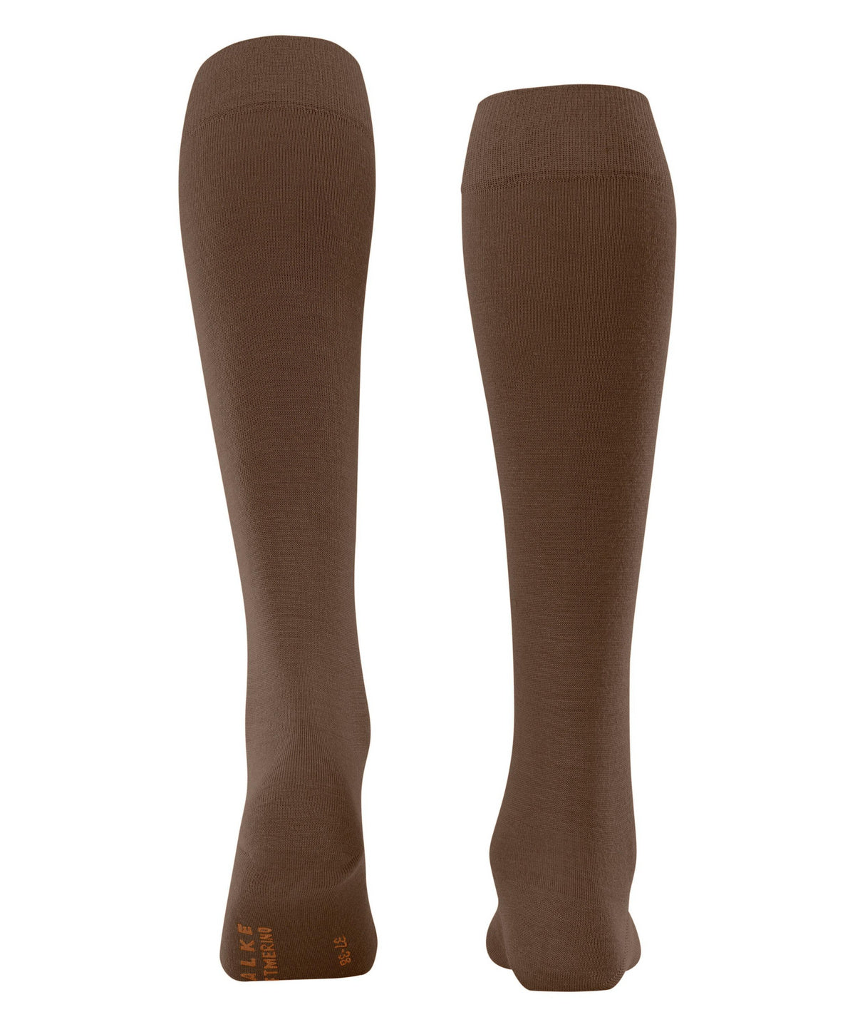 Softmerino Dames Kniekousen cappucino