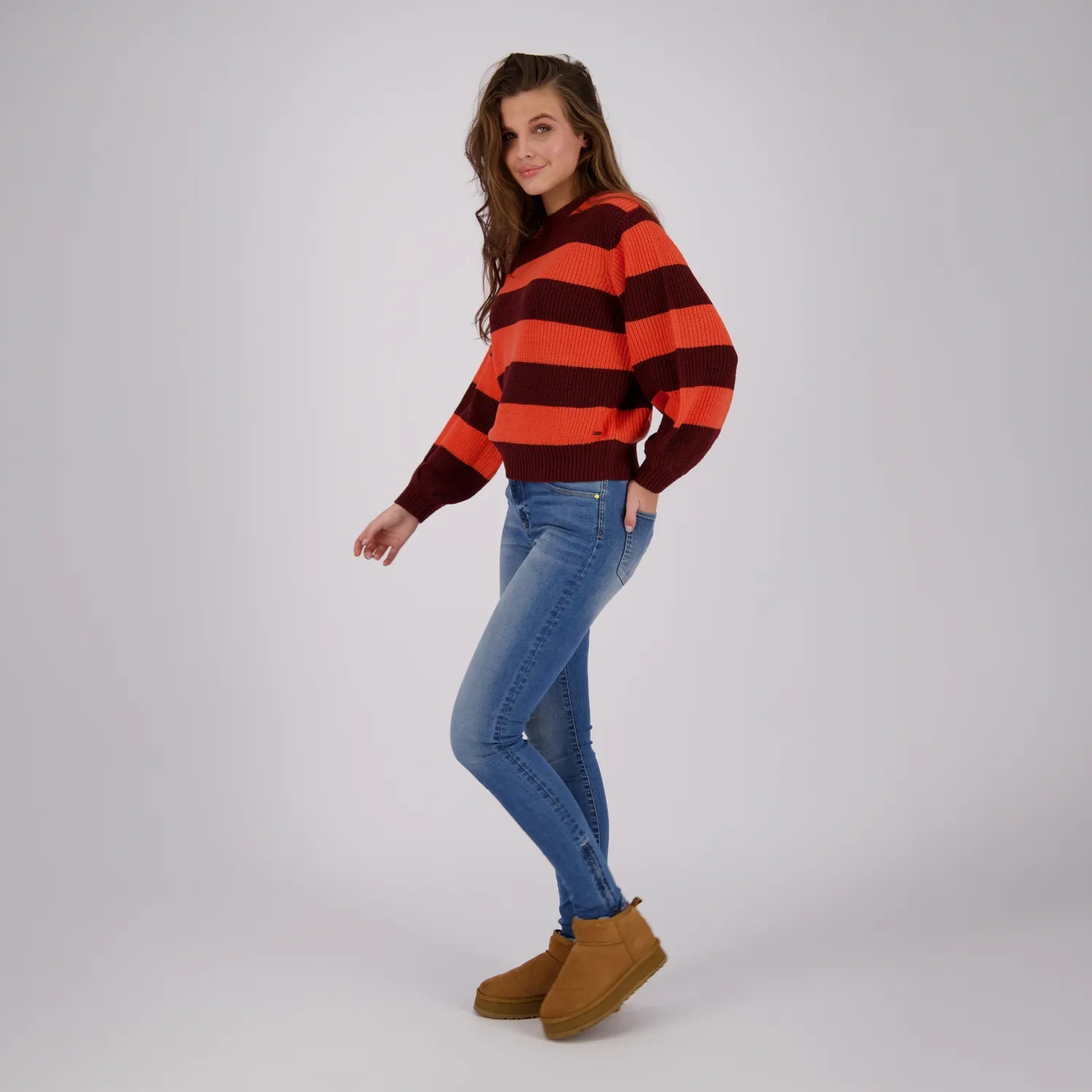 Raizzed Blossom Zip Jeans – Blauw
