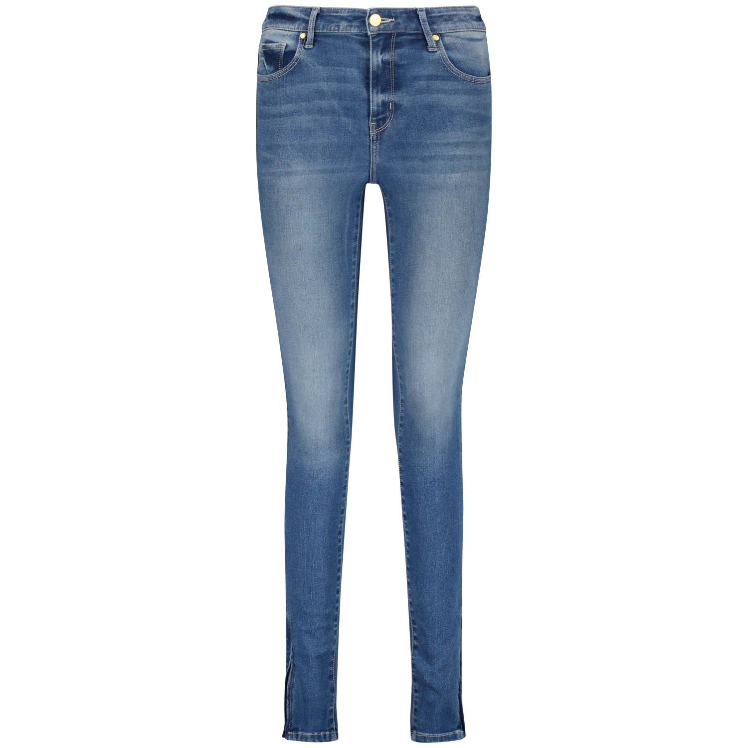 Raizzed Blossom Zip Jeans – Blauw