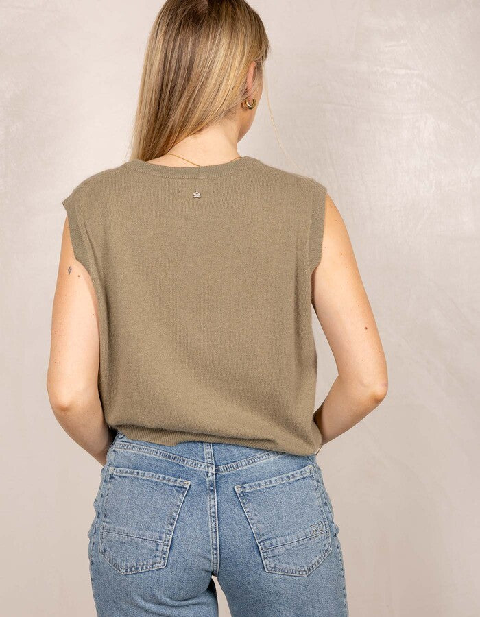 Gilet Mireil Kaki