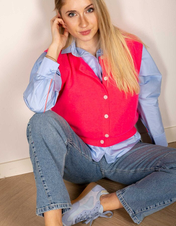 Gilet Mireil Pink
