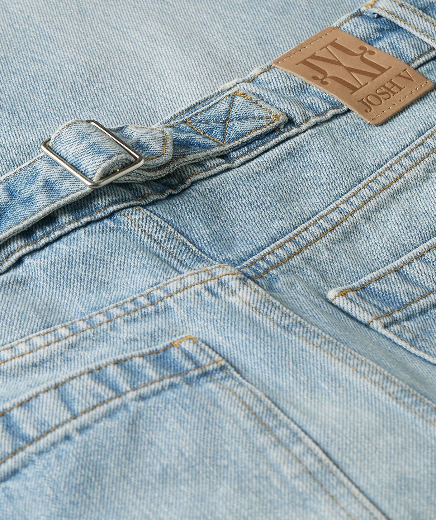 MASON mid rise tapered fit jeans - blue denim