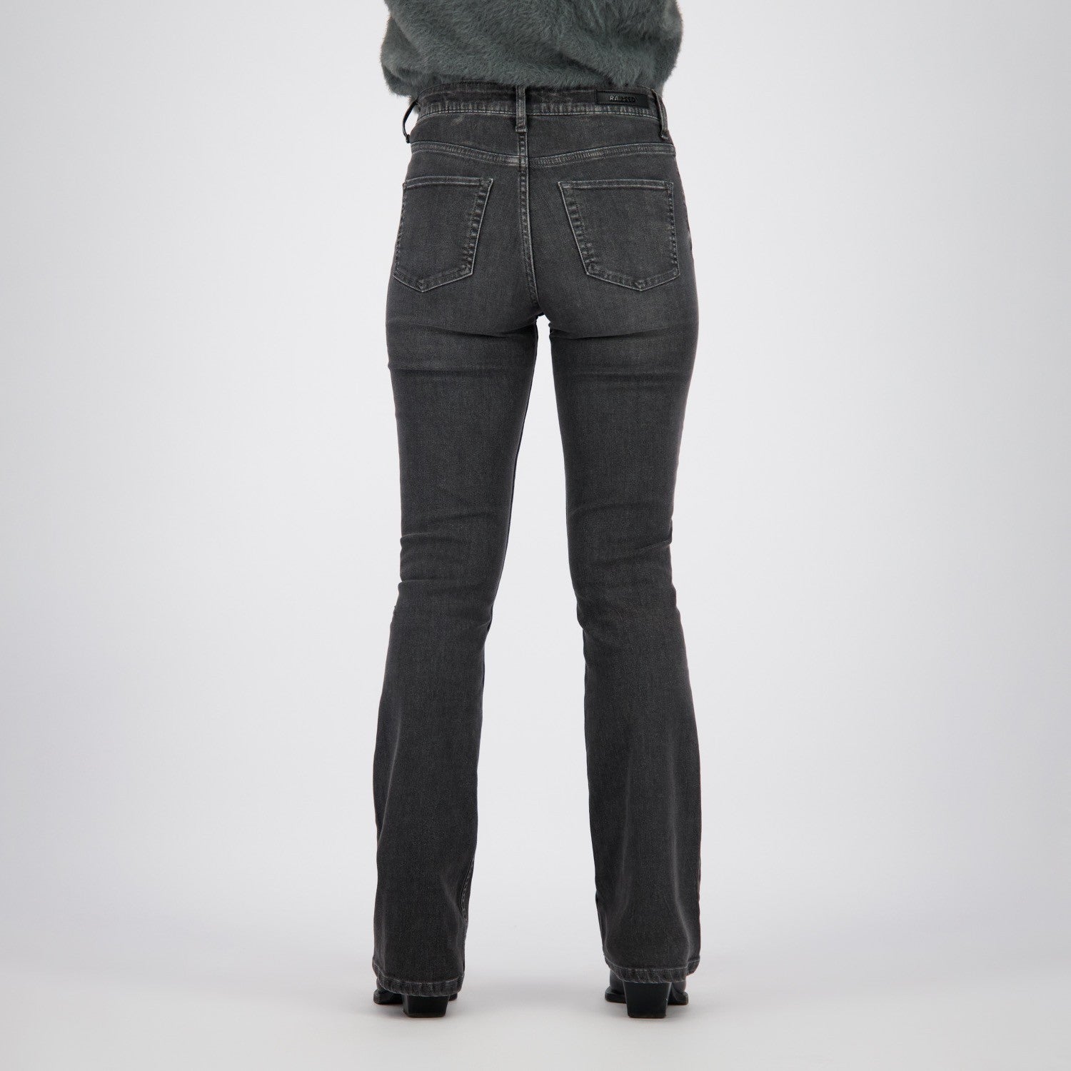 Faye Yoke Jeans - Mid Grey Stone | Raizzed