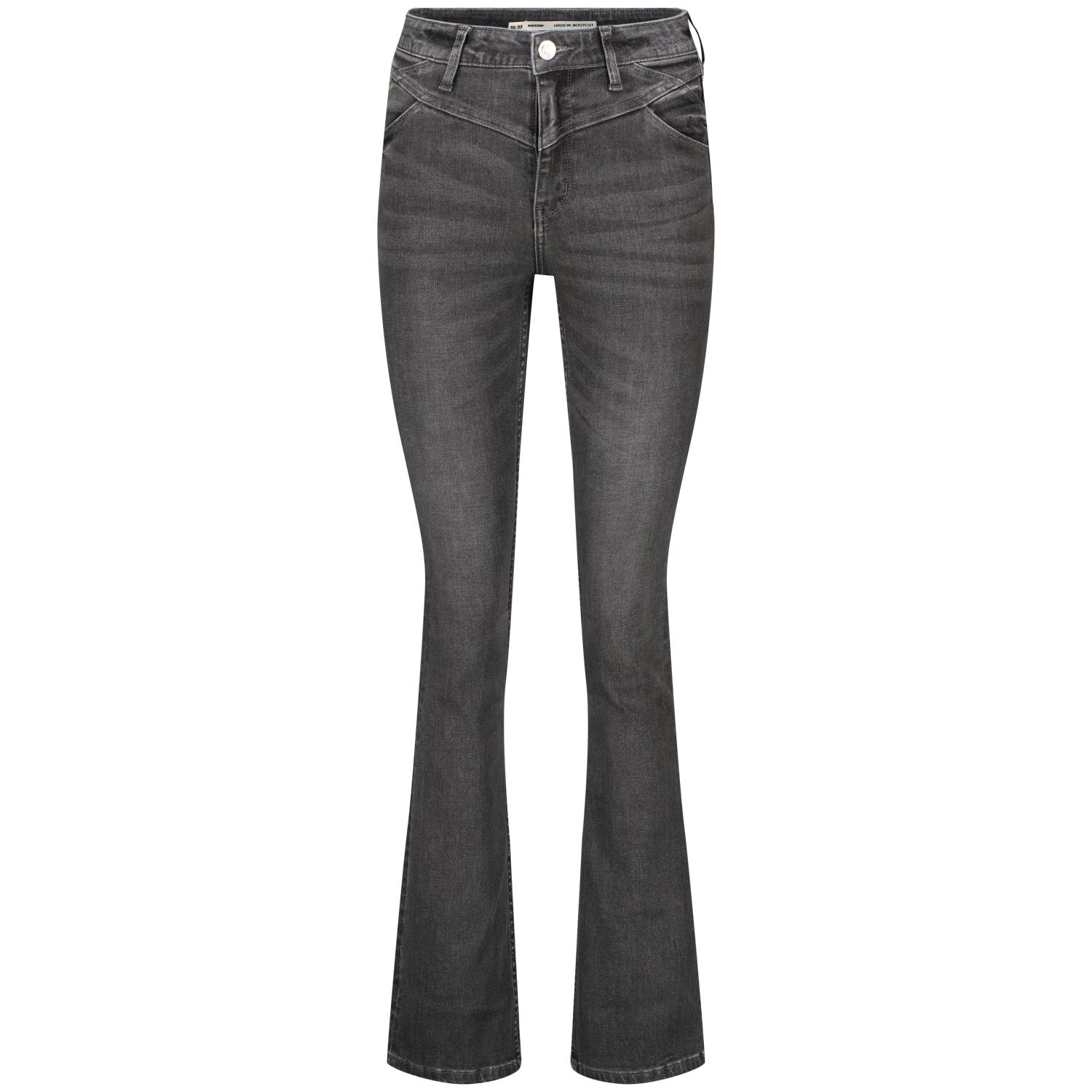 Faye Yoke Jeans - Mid Grey Stone | Raizzed