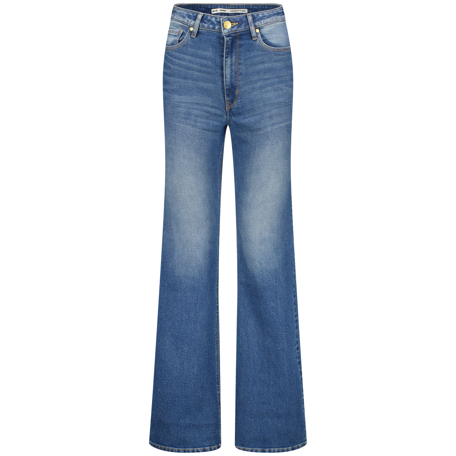 Raizzed Sarah Flare Jeans – Vintage Blue