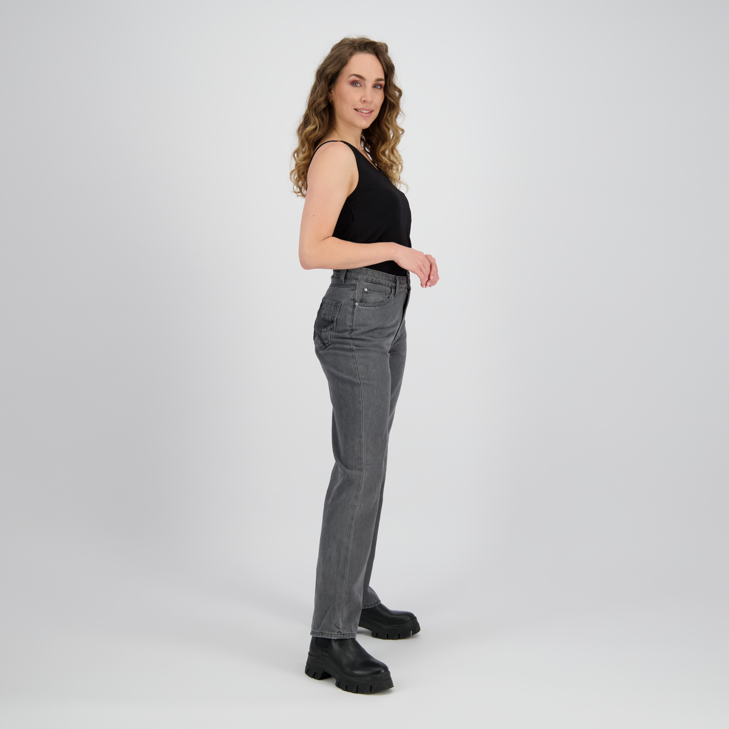 Raizzed Savanne Star Jeans – Mid Grey Stone