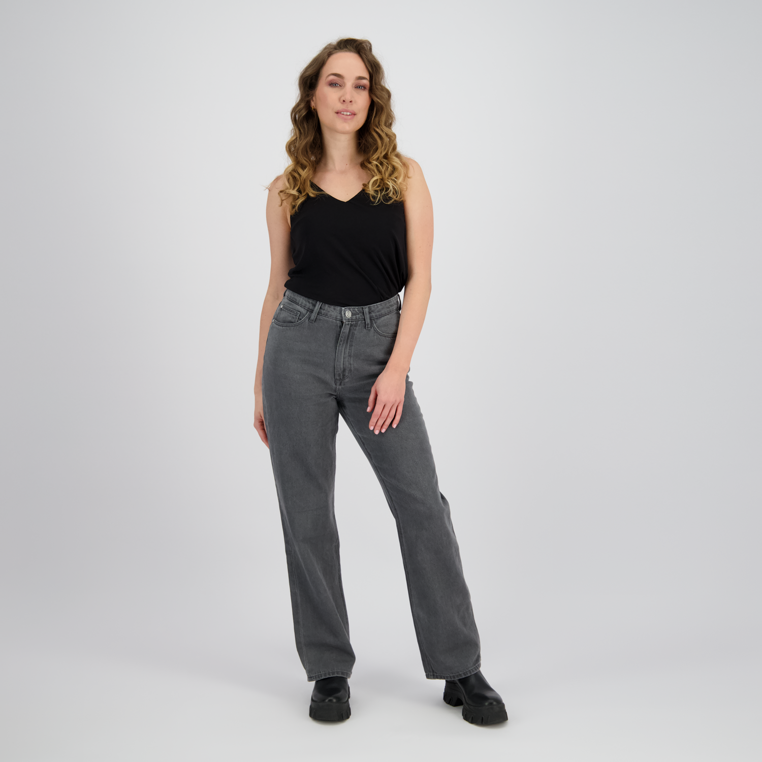 Raizzed Savanne Star Jeans – Mid Grey Stone
