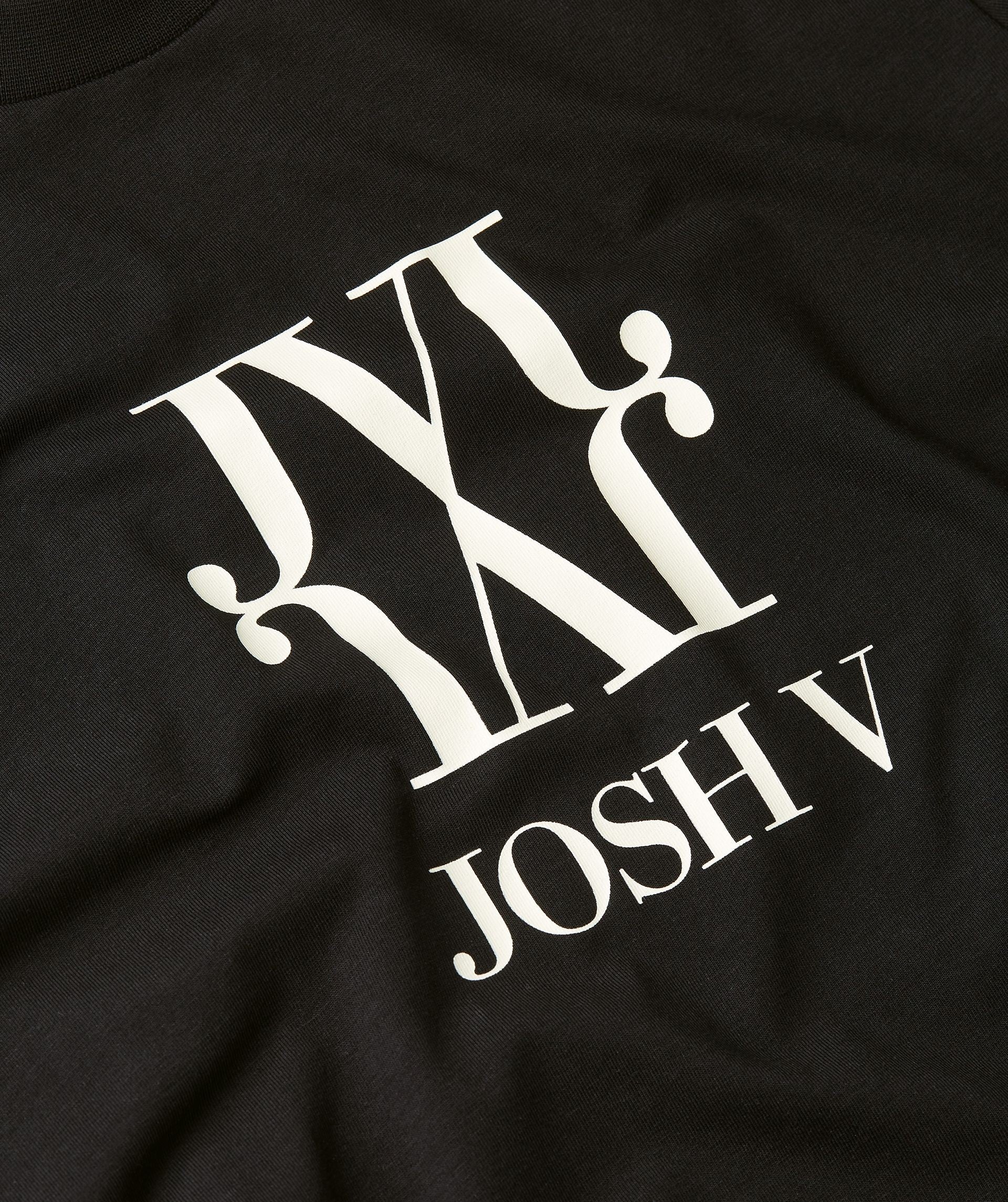 JV DORIE MONOGRAM slim fit T-shirt - black
