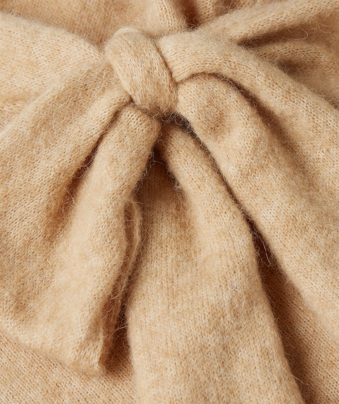 PEMMA regular fit trui met merinowol - light brown melange