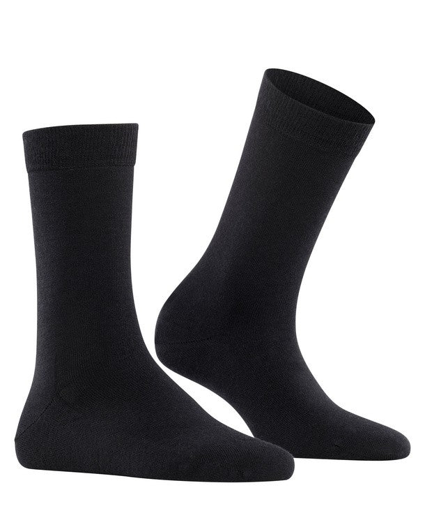 FALKE Softmerino Damessokken (47488/3009 Zwart)