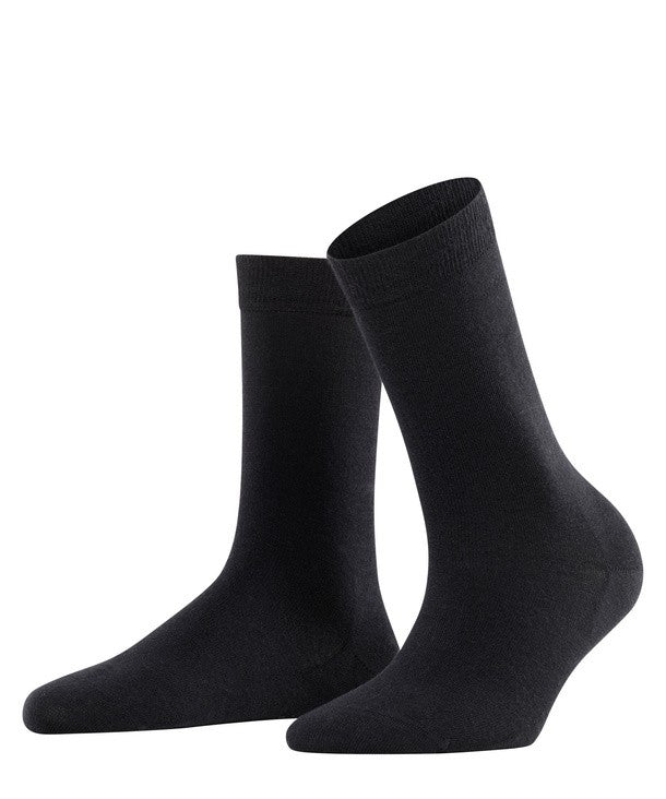FALKE Softmerino Damessokken (47488/3009 Zwart)