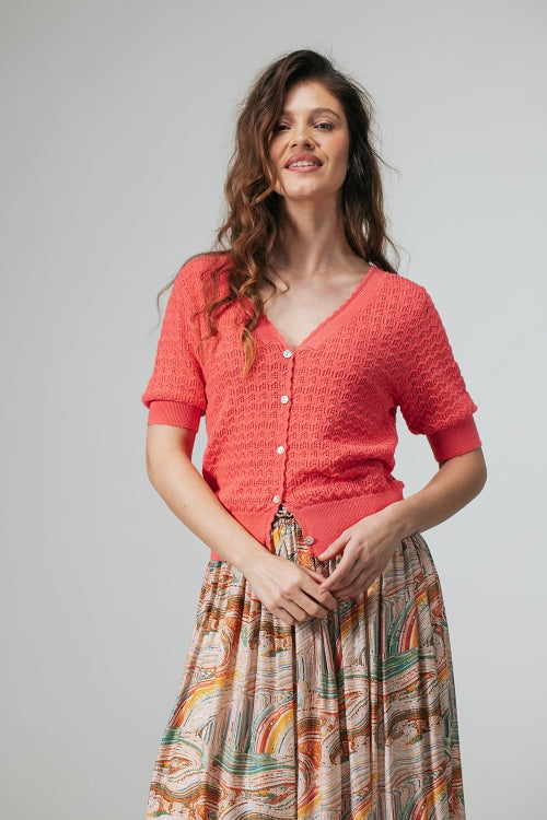 LabeL Dot Vest Kim – Koraal