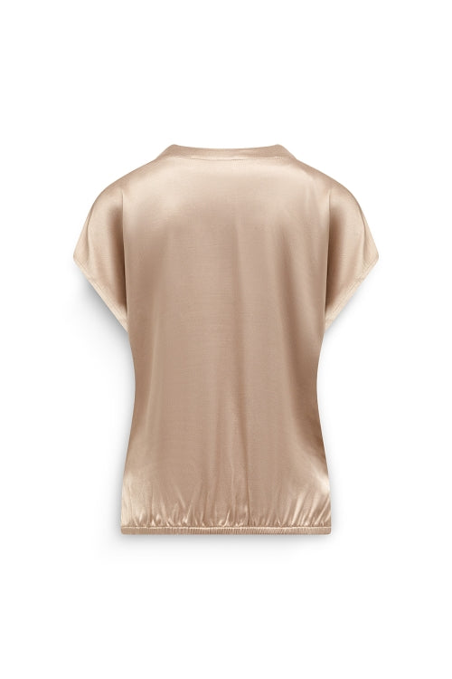 LabeL Dot Top Moos – Ecru Melange