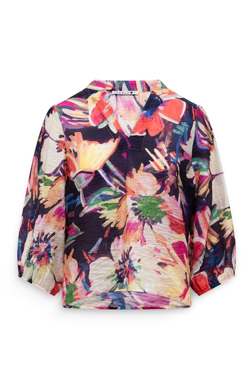 LabeL Dot Blouse Annelies – Multicolor Bloemenprint