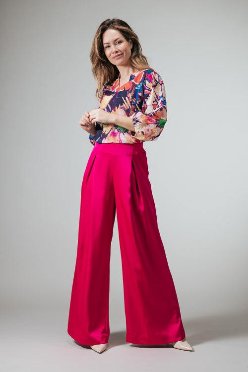 LabeL Dot Blouse Annelies – Multicolor Bloemenprint