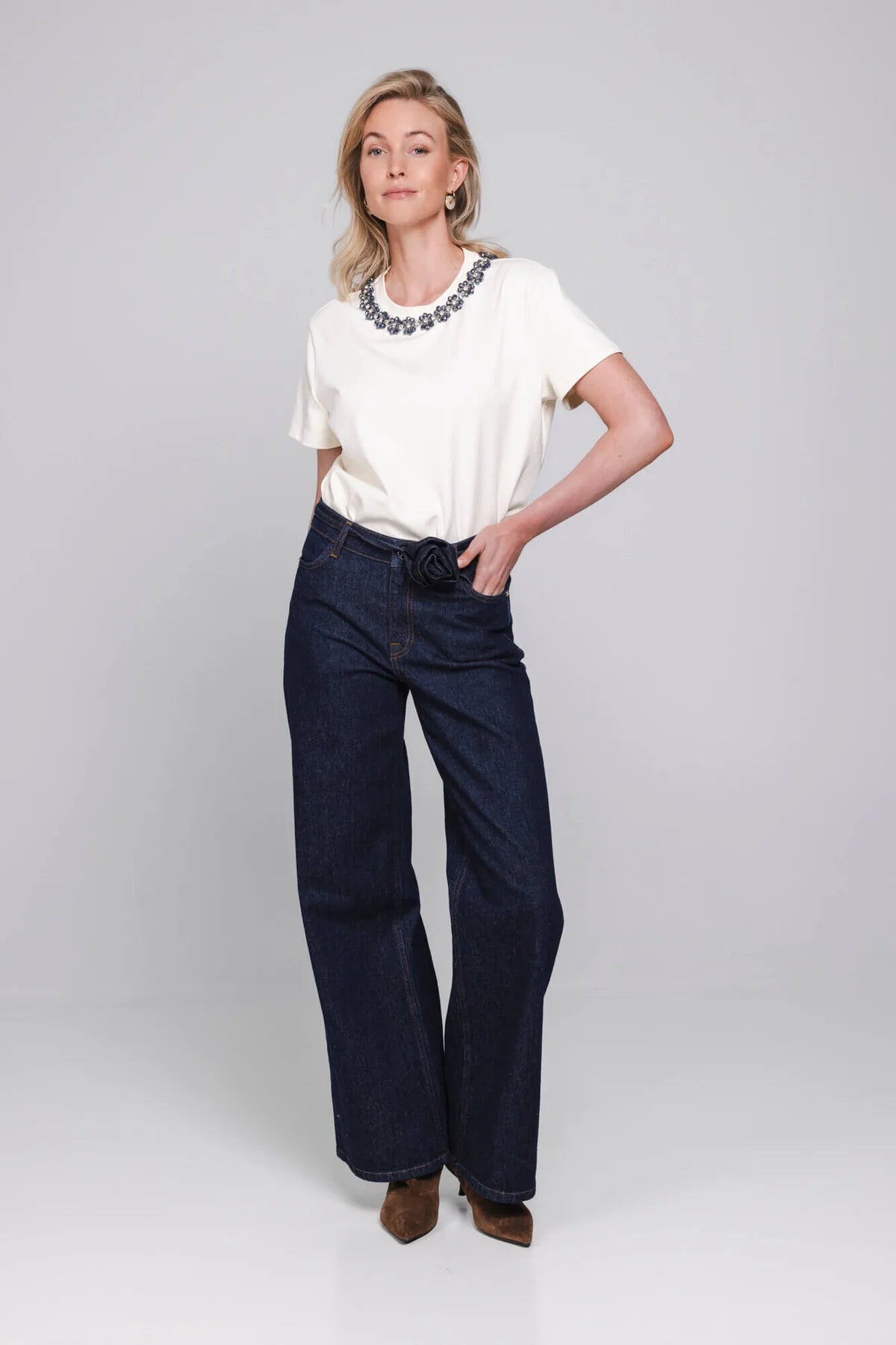 Mirella T-Shirt - Winter White