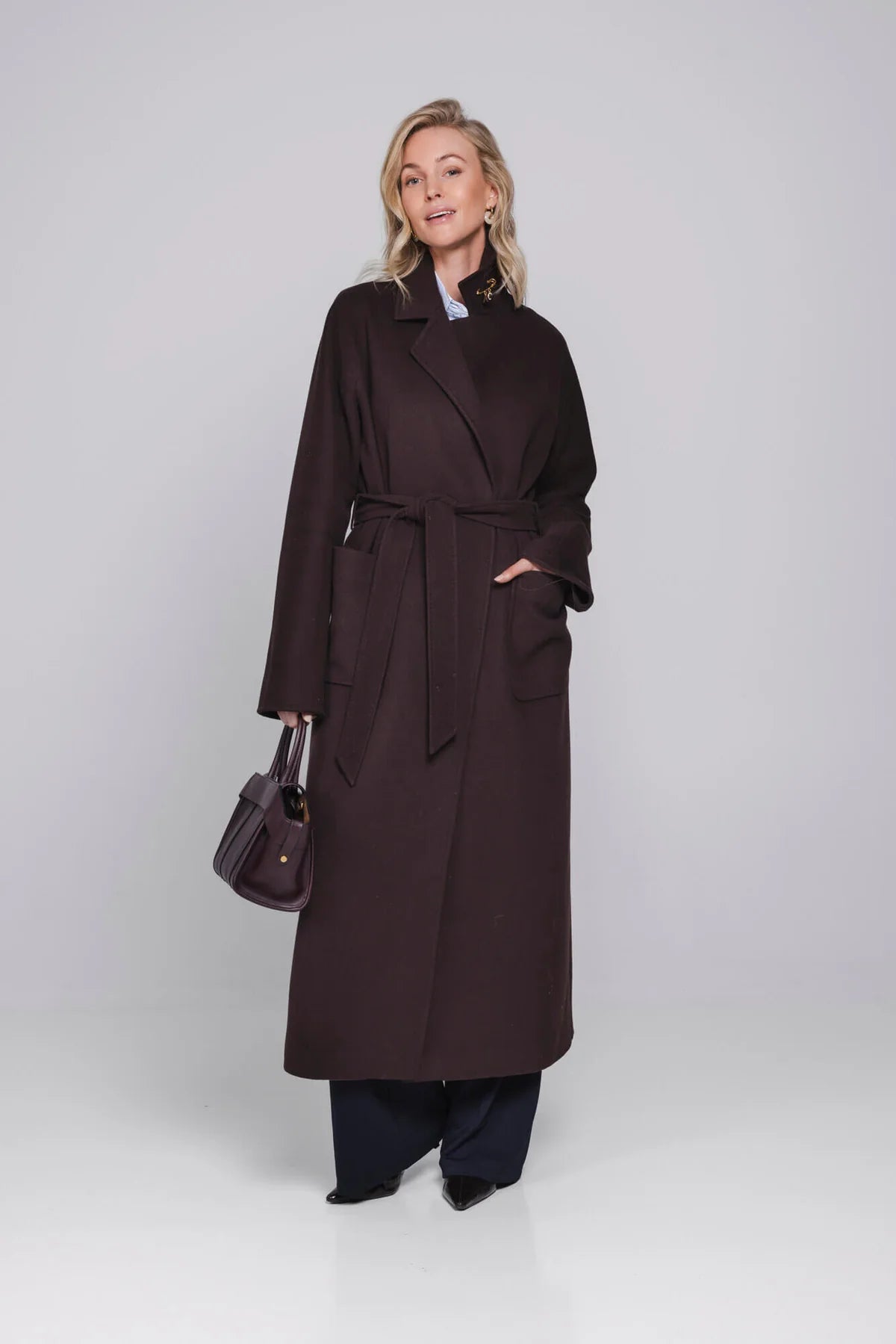 Ciela Coat - Deep Cocoa