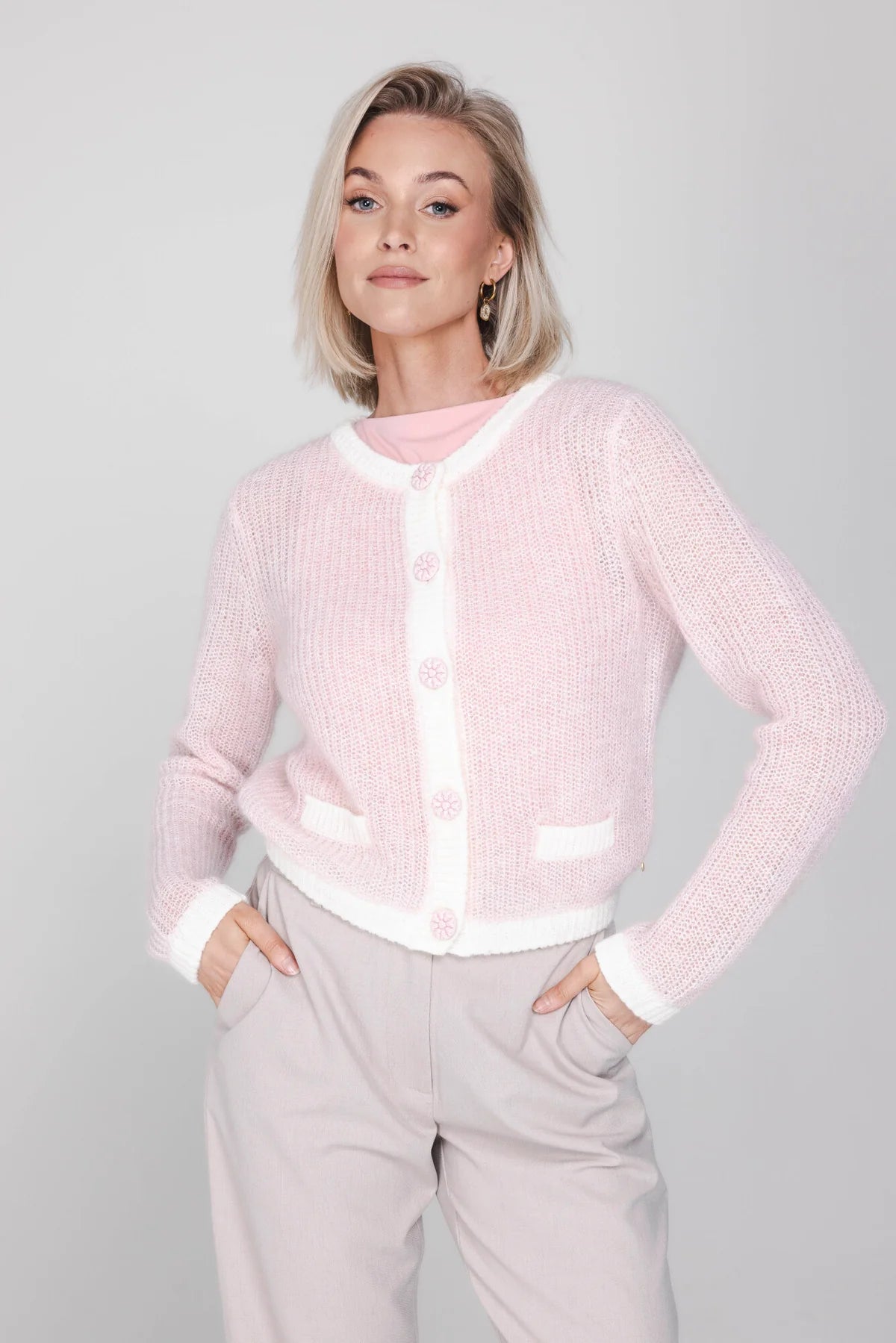 LOIS Cardigan - Rosato
