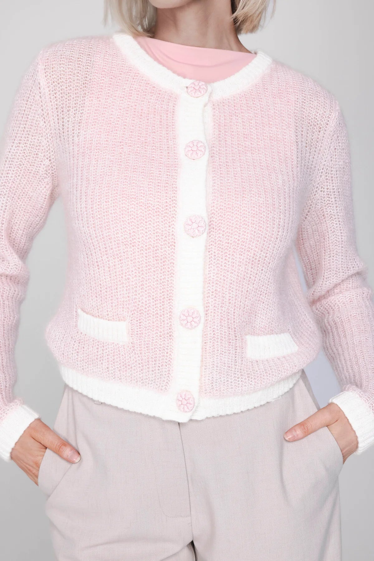 LOIS Cardigan - Rosato