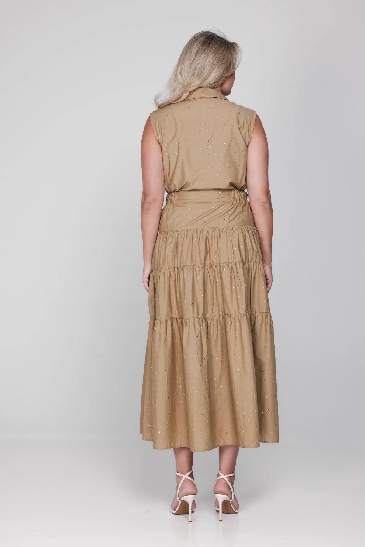 Robin Dress Sand Sparkle