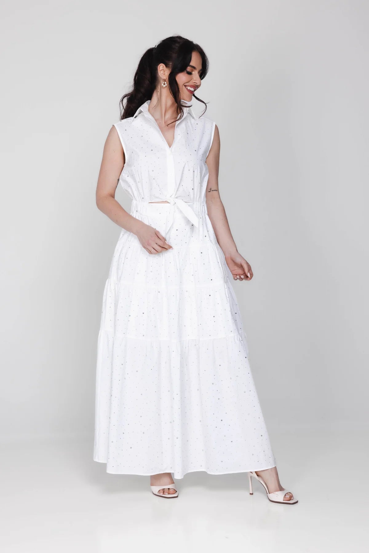 Robin Dress Off White