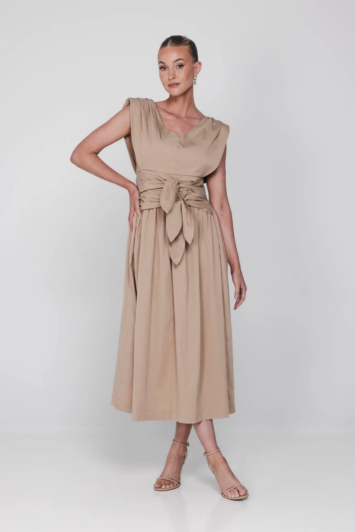 Skye Dress - Light Kaki