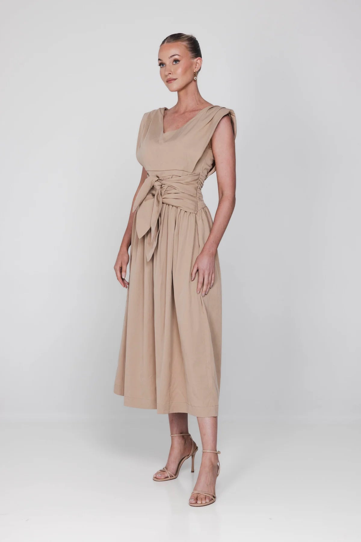 Skye Dress - Light Kaki