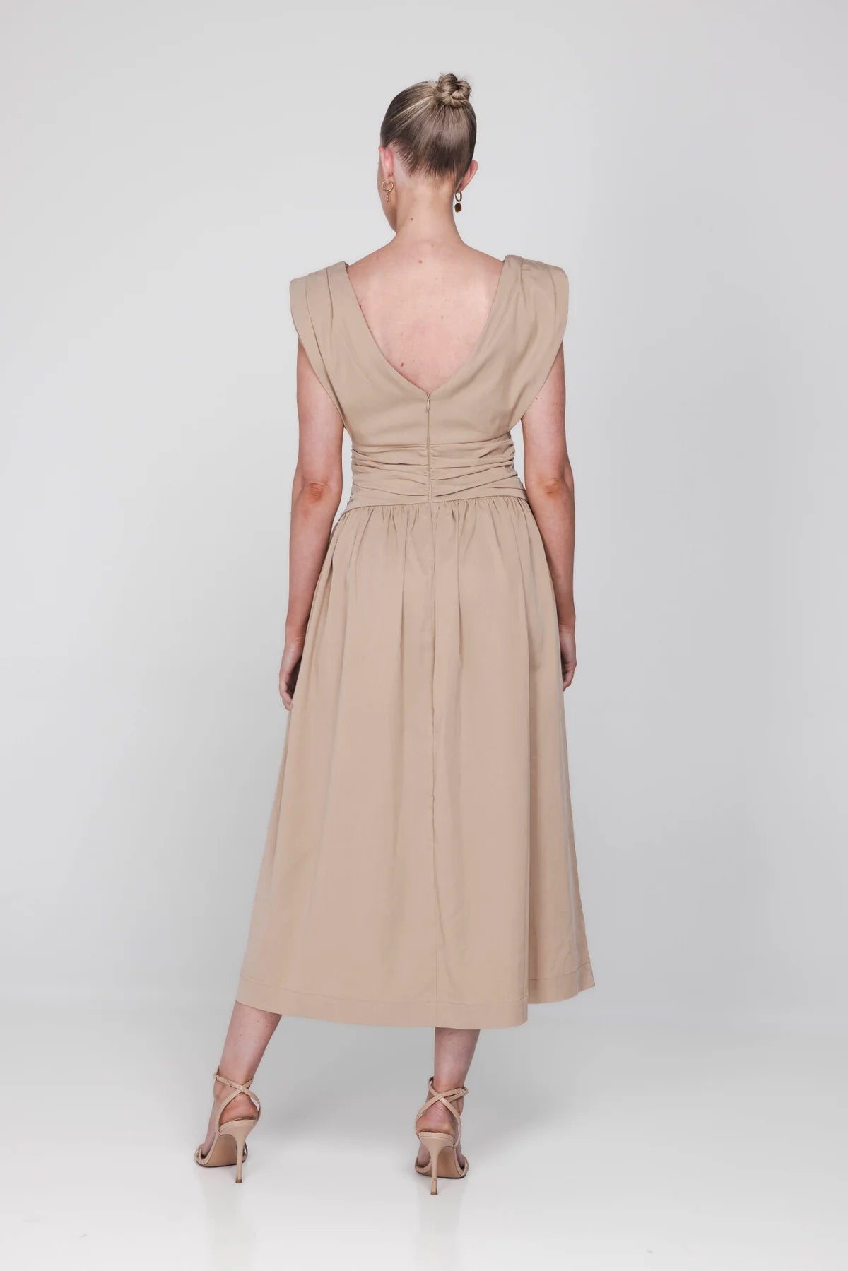 Skye Dress - Light Kaki