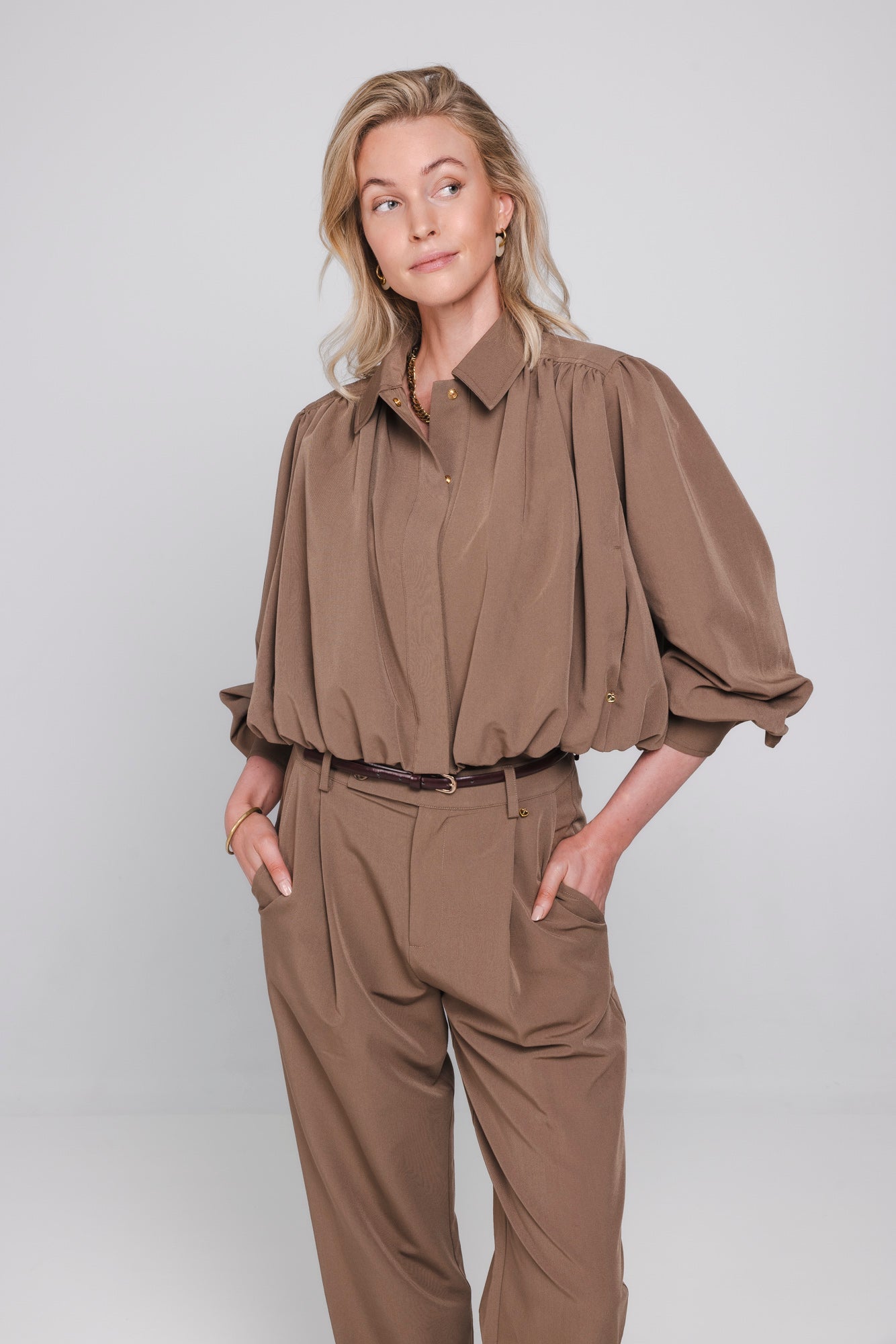 Elira Jacket Mocha – Accentil