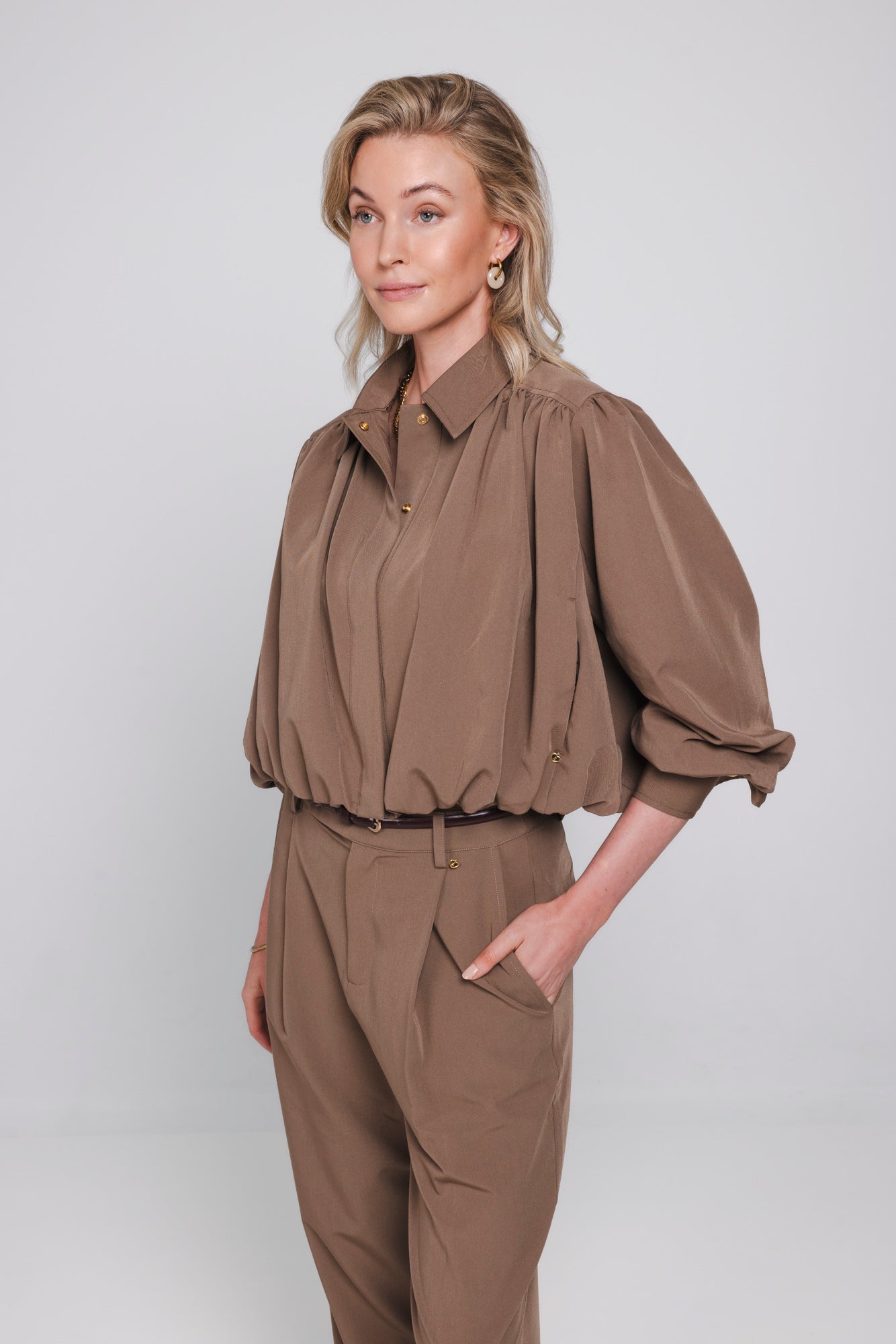 Elira Jacket Mocha – Accentil