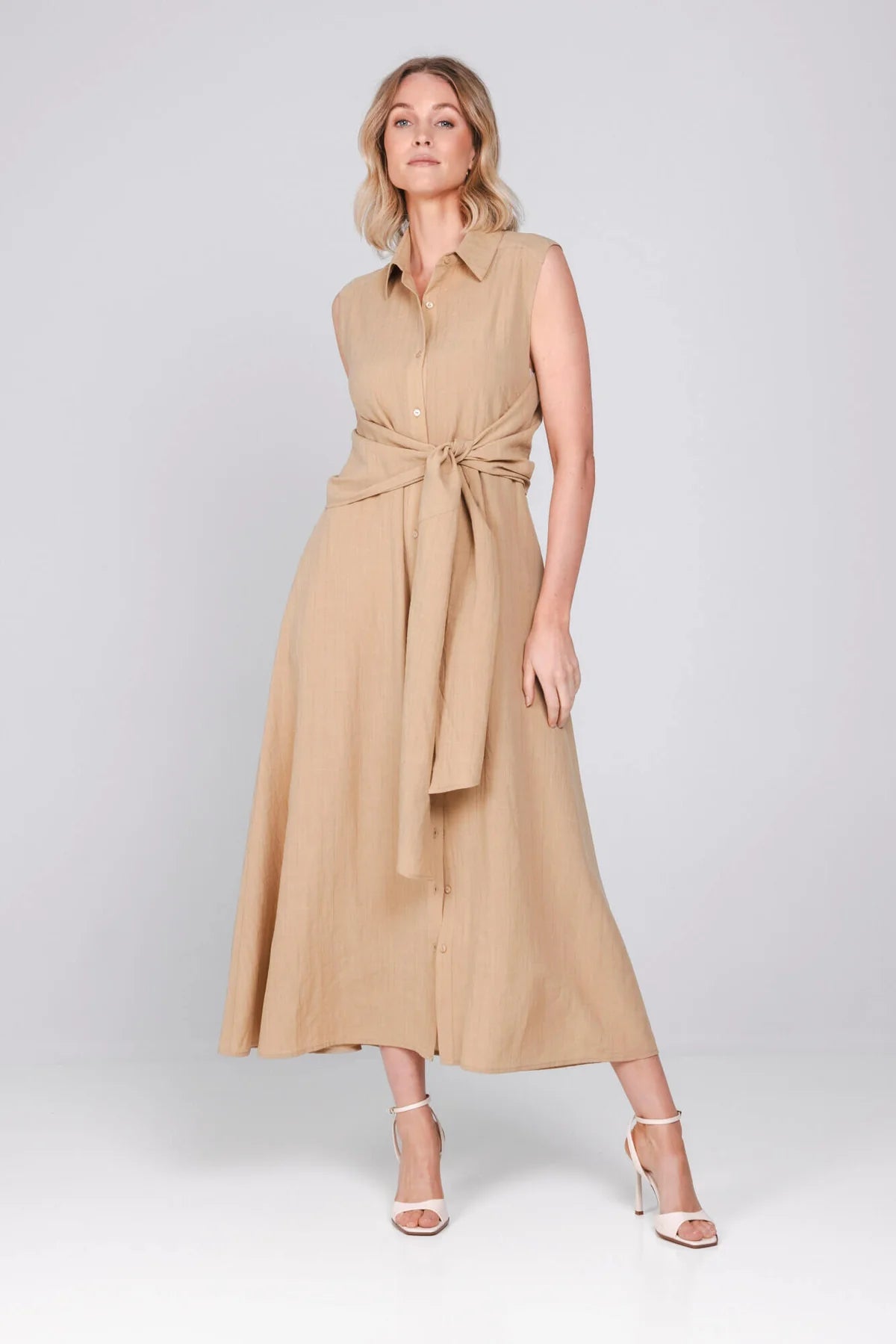 Accentil Diva Dress – Sand