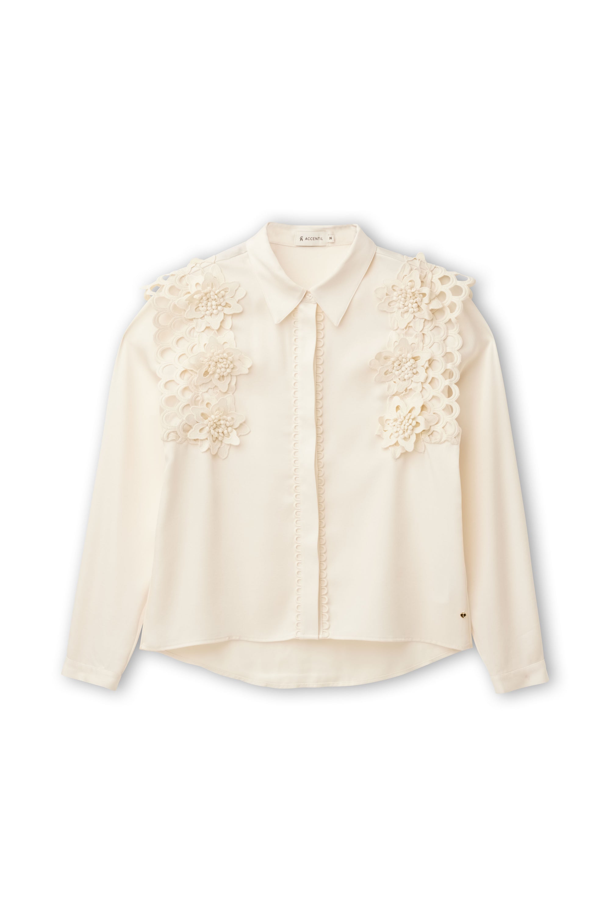 Elisse Blouse Winter White – Accentil