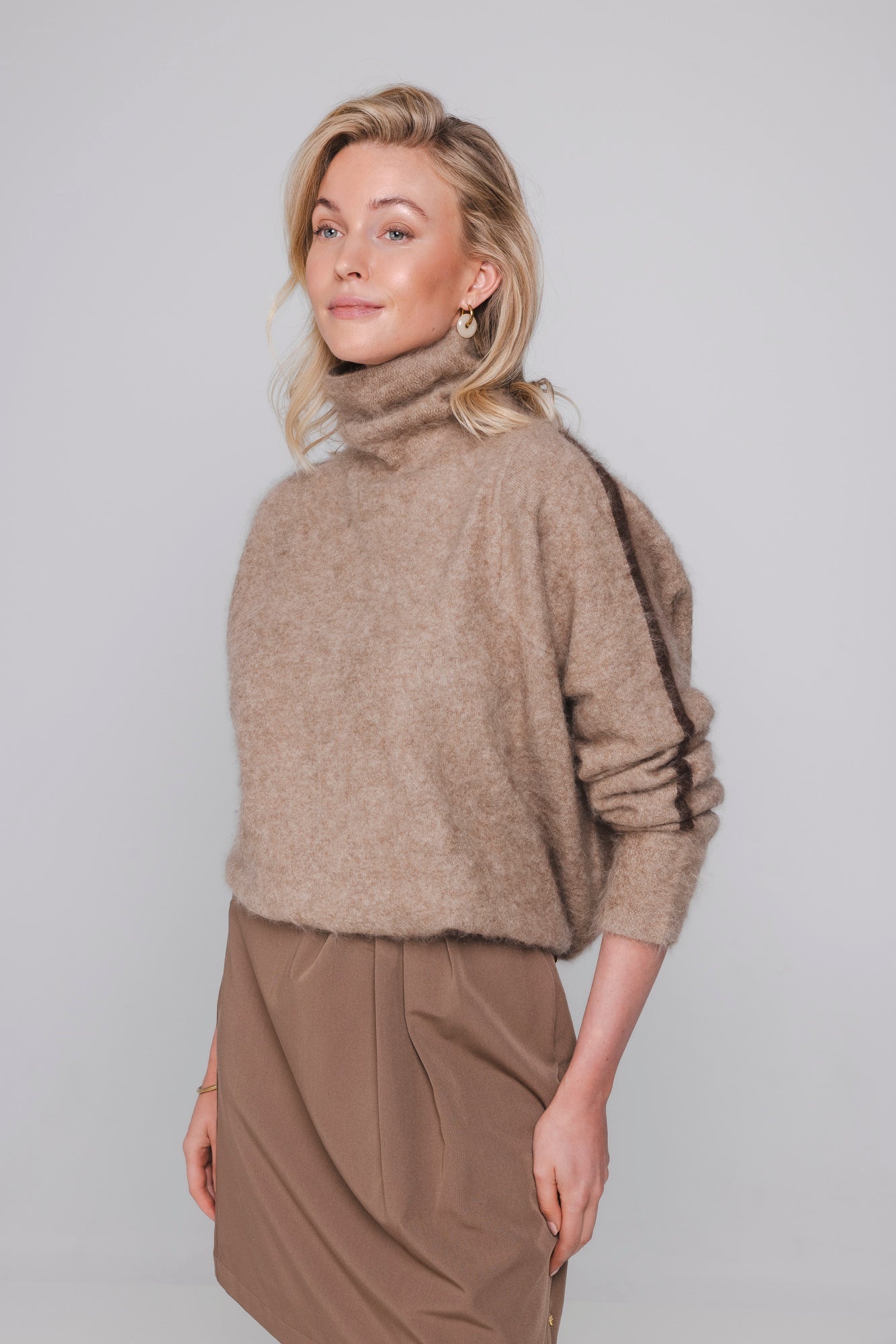 Una Knit Mokka – Accentil