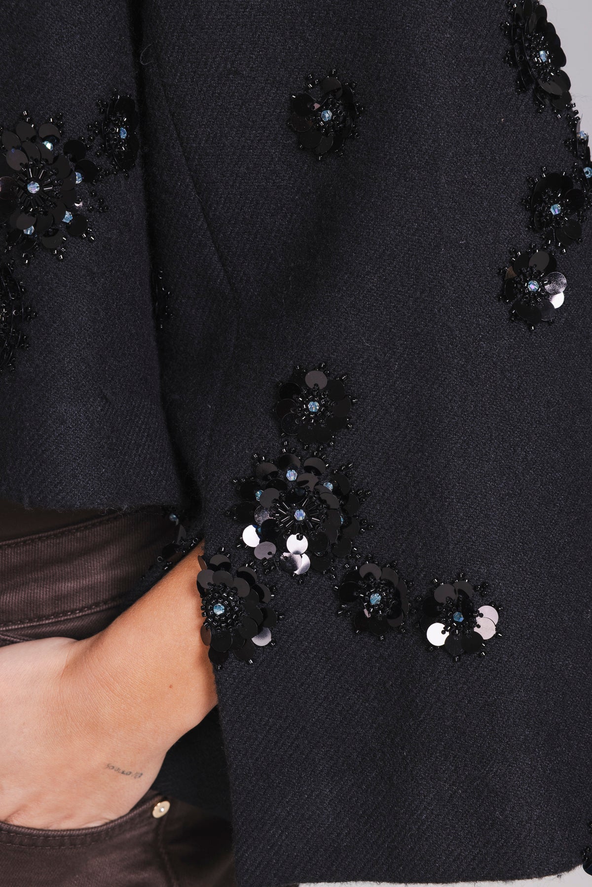 Teya Jacket | Black Bean