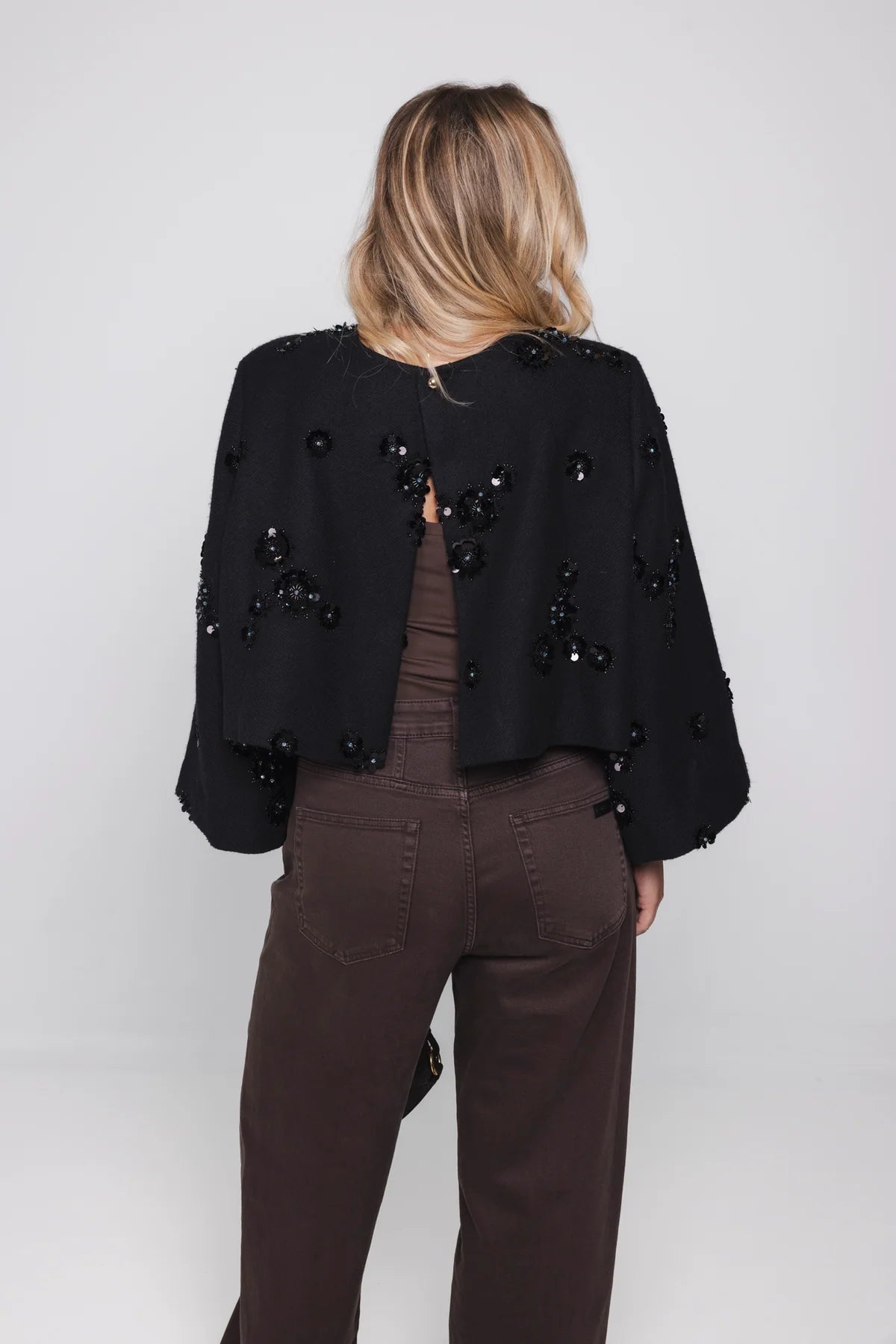 Teya Jacket | Black Bean