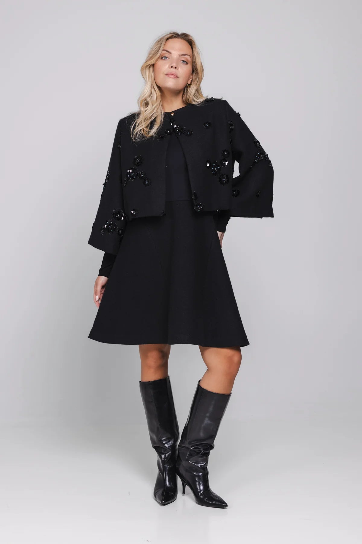Ylva Dress - Black Bean