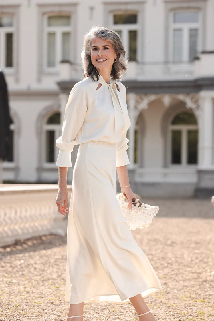 Sofie Skirt - Ecru
