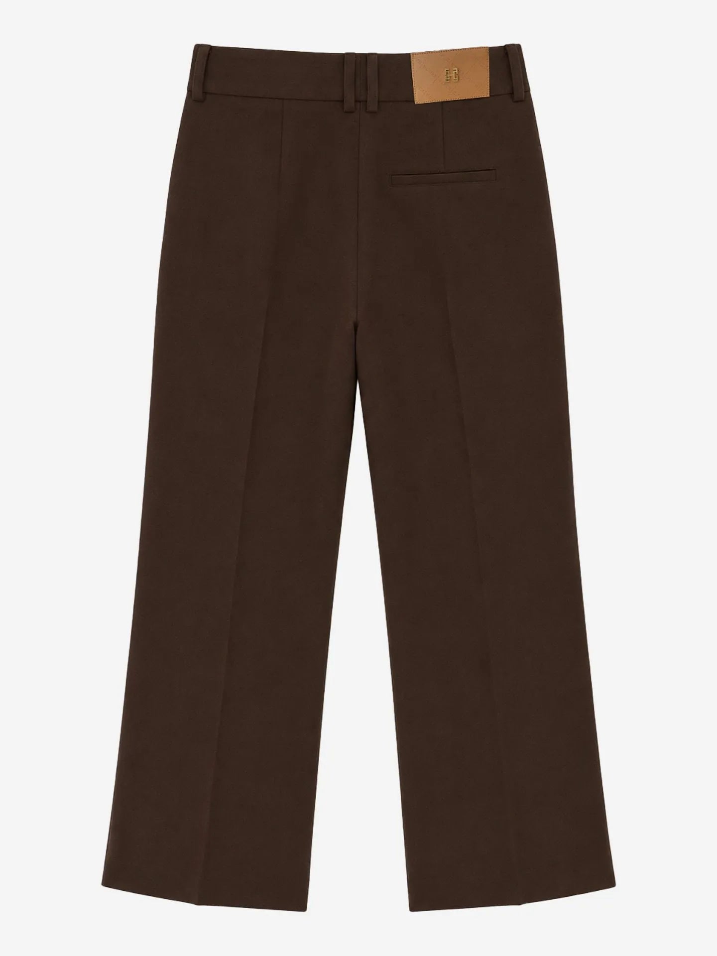 Tailored pantalon met rechte pijpen
