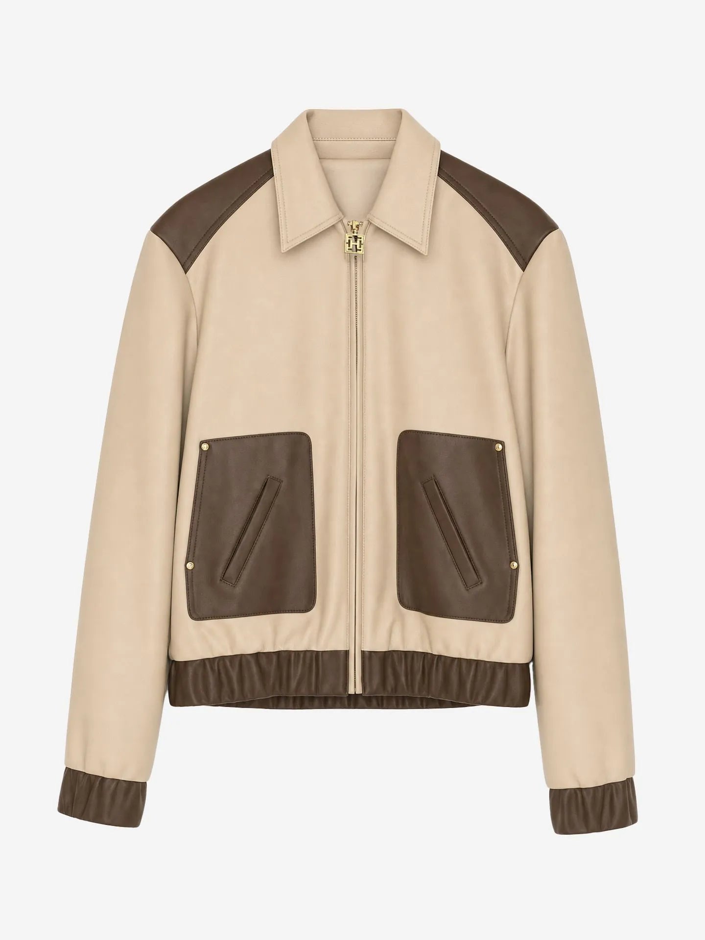 Kort jacket met utility details