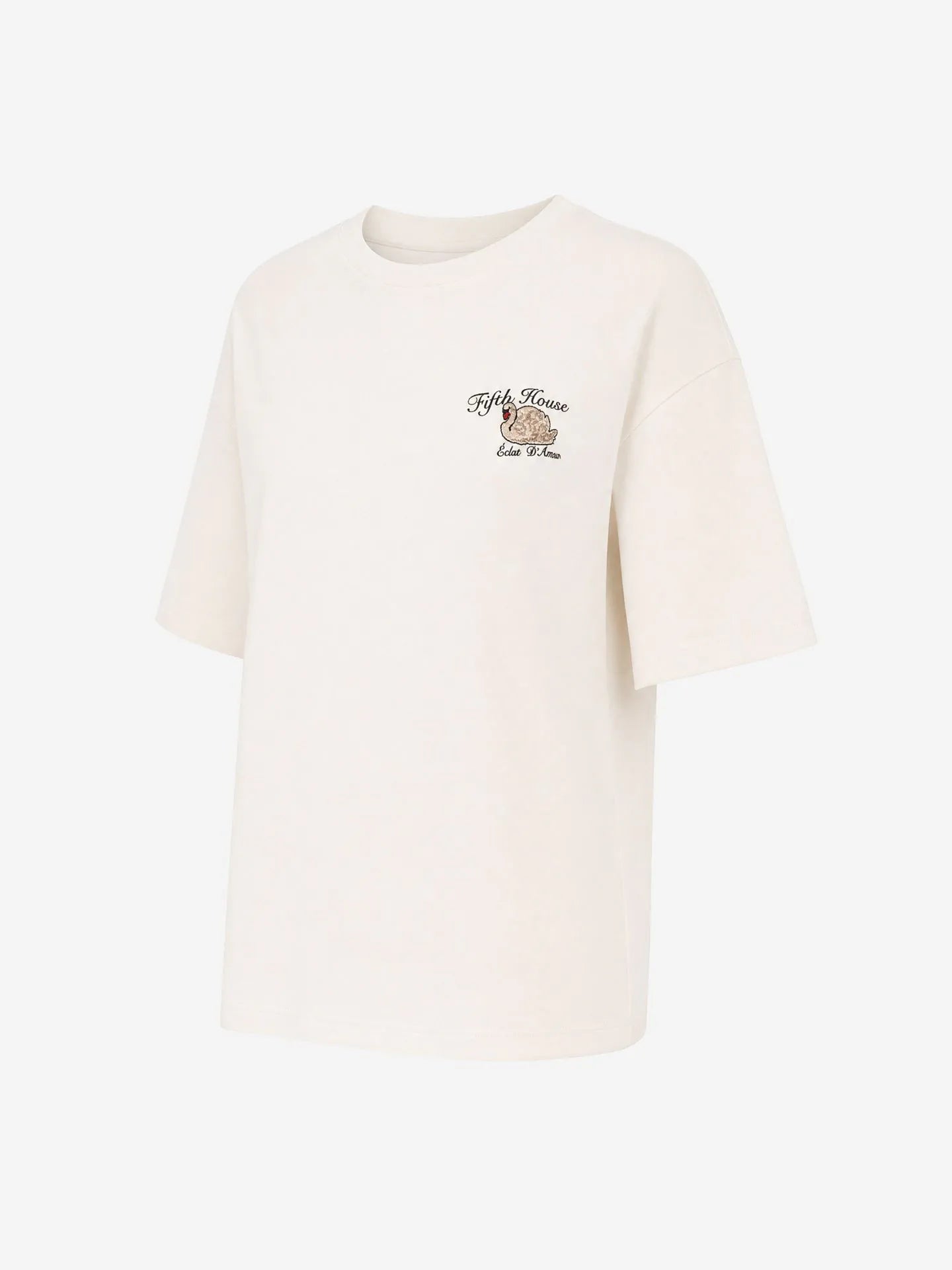 Orson T-shirt Oversized T-shirt met logo detail