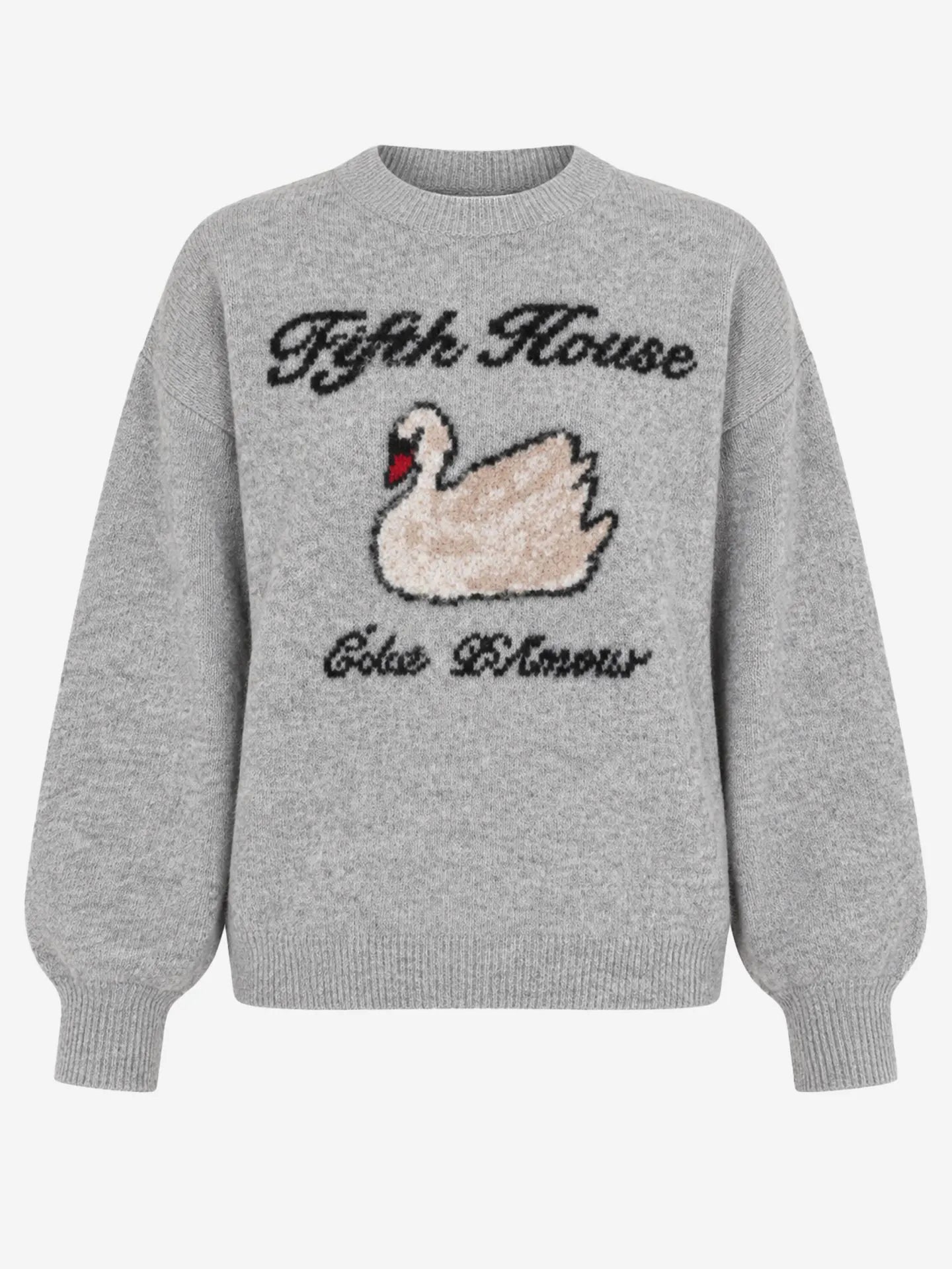 Palmmer Sweater Gebreide sweater met artwork