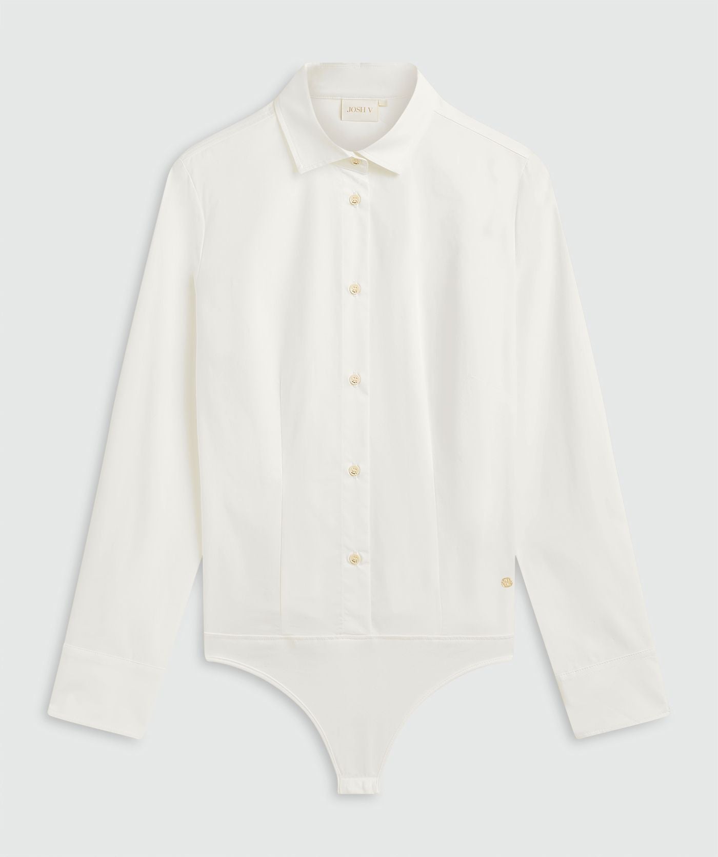 GAEL fitted body blouse - off white