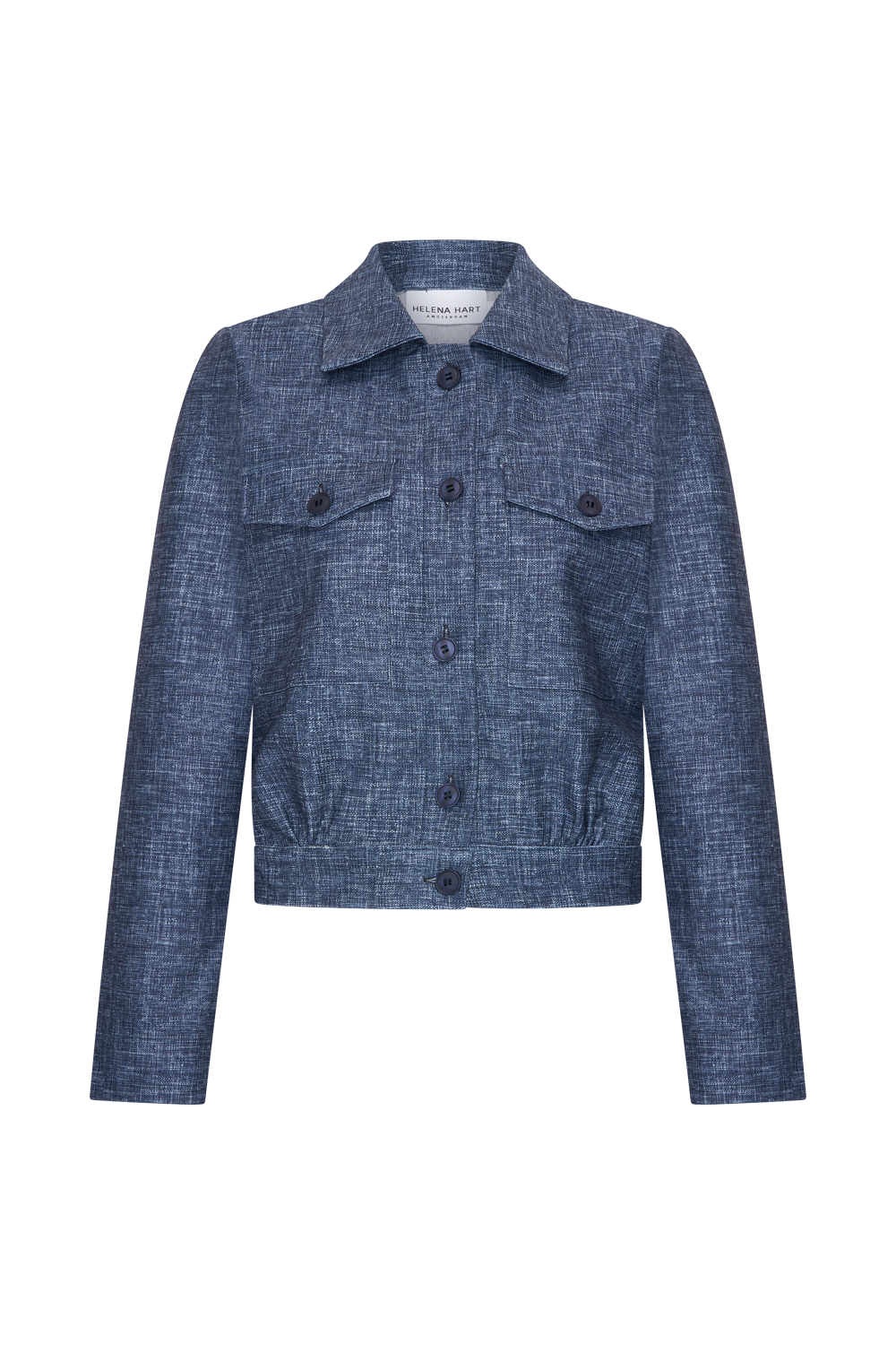 7738- blazer jacky lang matte marine