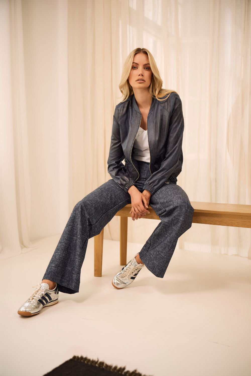 7608- broek soul lano matte marine